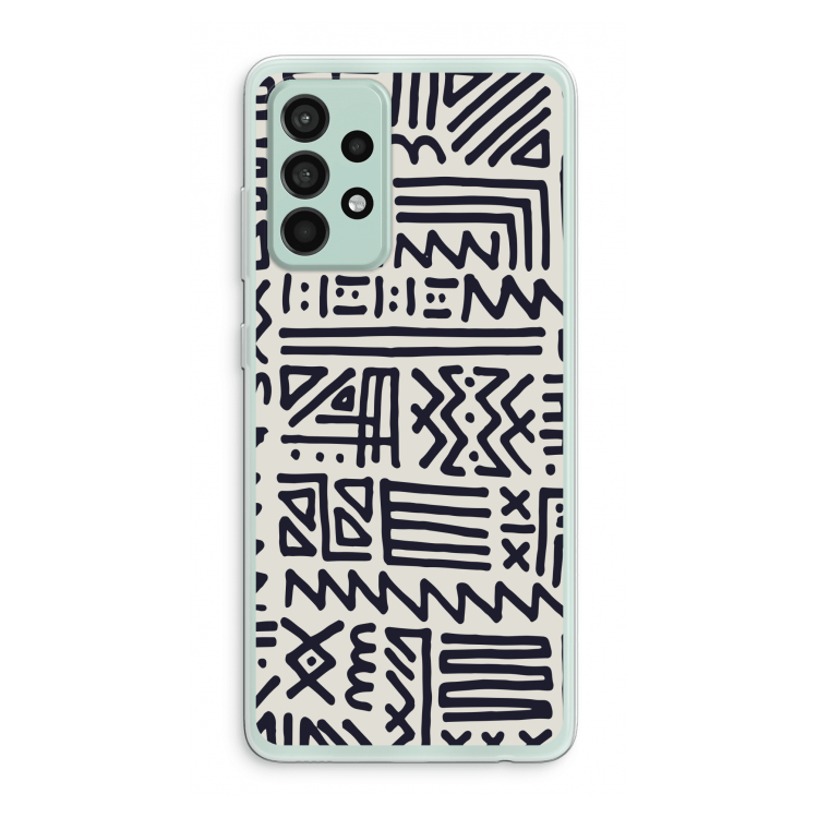 Marrakech print: Samsung Galaxy A52s 5G Transparant Hoesje