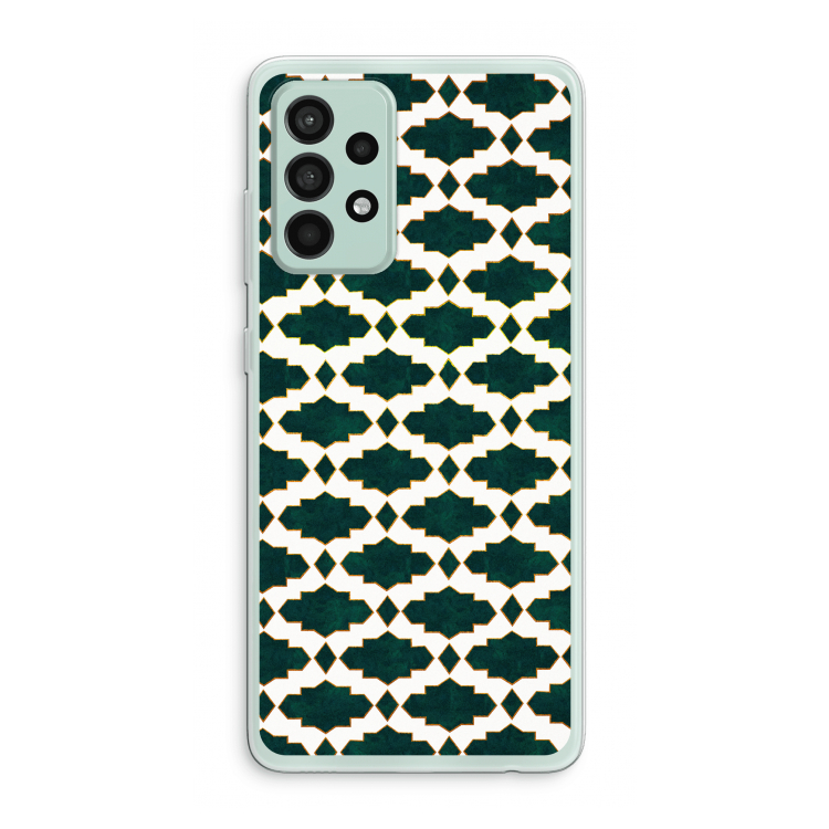 Moroccan tiles: Samsung Galaxy A52s 5G Transparant Hoesje