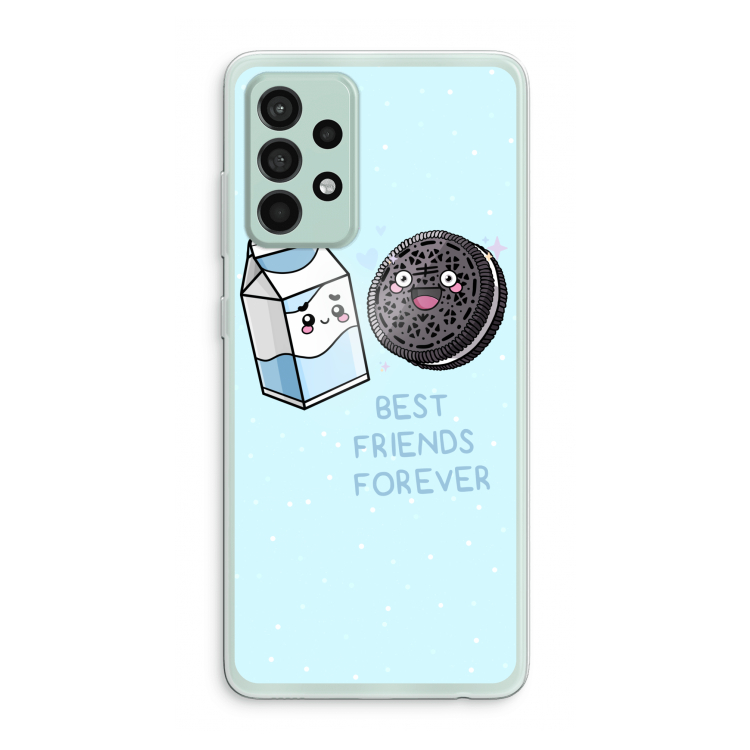 Best Friend Forever: Samsung Galaxy A52s 5G Transparant Hoesje