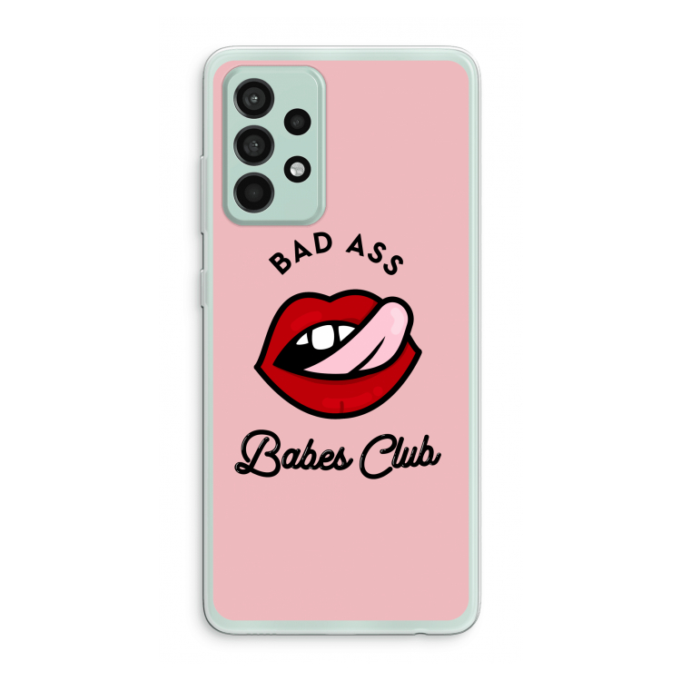 Badass Babes Club: Samsung Galaxy A52s 5G Transparant Hoesje
