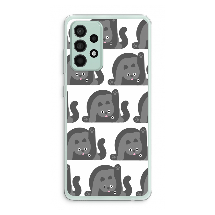 Cats: Samsung Galaxy A52s 5G Transparant Hoesje