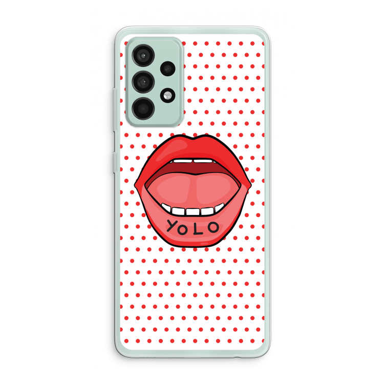 Yolo Denise: Samsung Galaxy A52s 5G Transparant Hoesje