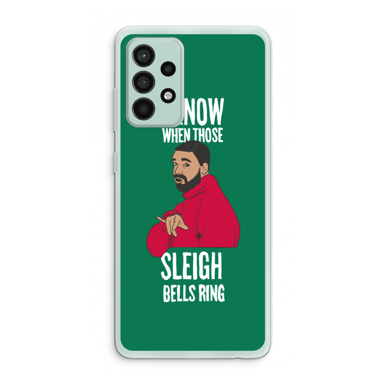 Sleigh Bells Ring: Samsung Galaxy A52s 5G Transparant Hoesje