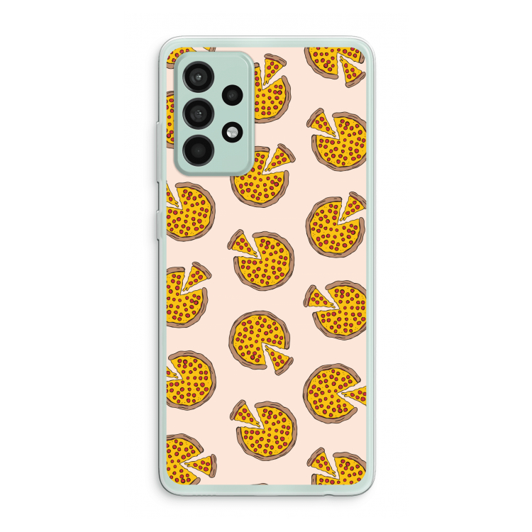 You Had Me At Pizza: Samsung Galaxy A52s 5G Transparant Hoesje