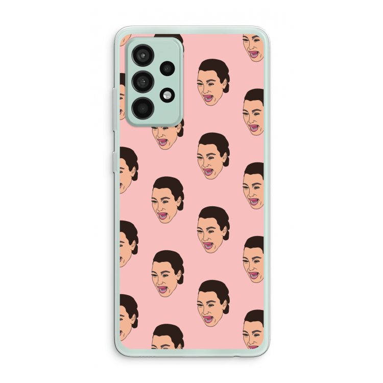 Ugly Cry Call: Samsung Galaxy A52s 5G Transparant Hoesje