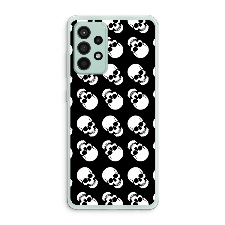 Musketon Skulls: Samsung Galaxy A52s 5G Transparant Hoesje