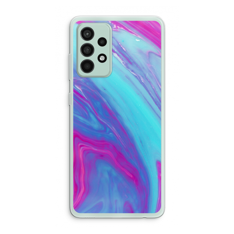 Zweverige regenboog: Samsung Galaxy A52s 5G Transparant Hoesje