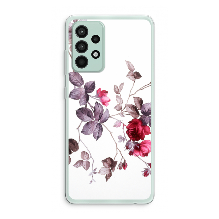 Mooie bloemen: Samsung Galaxy A52s 5G Transparant Hoesje