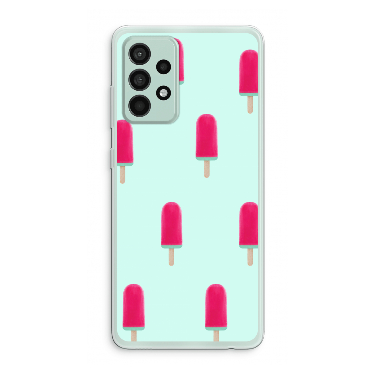 Waterijsje: Samsung Galaxy A52s 5G Transparant Hoesje