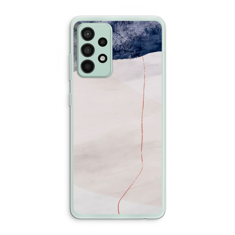 Stone White: Samsung Galaxy A52s 5G Transparant Hoesje