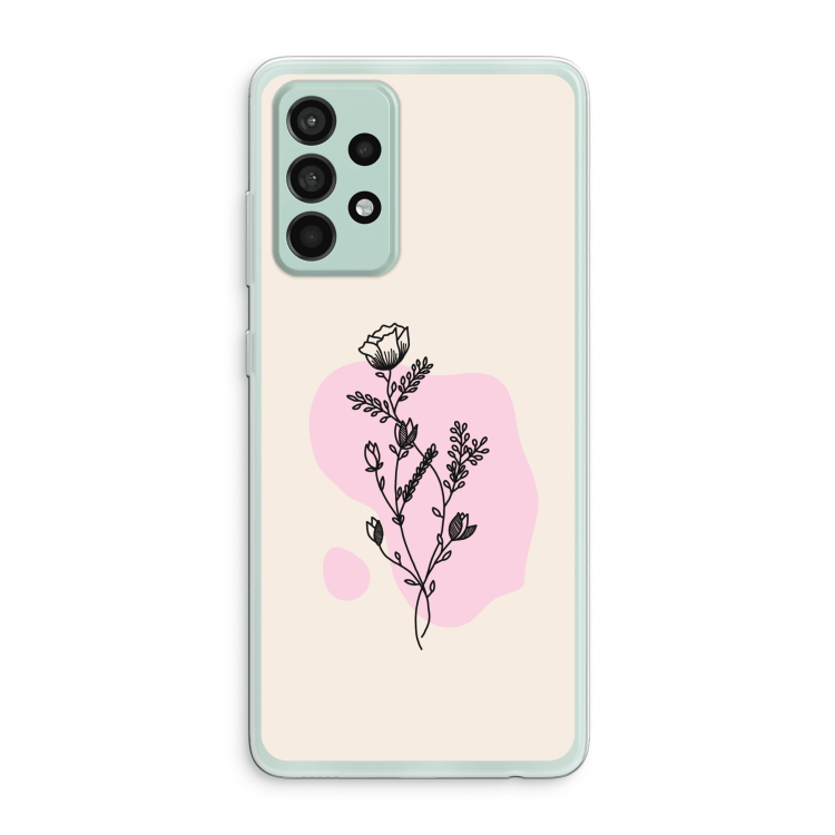 Roses are red: Samsung Galaxy A52s 5G Transparant Hoesje