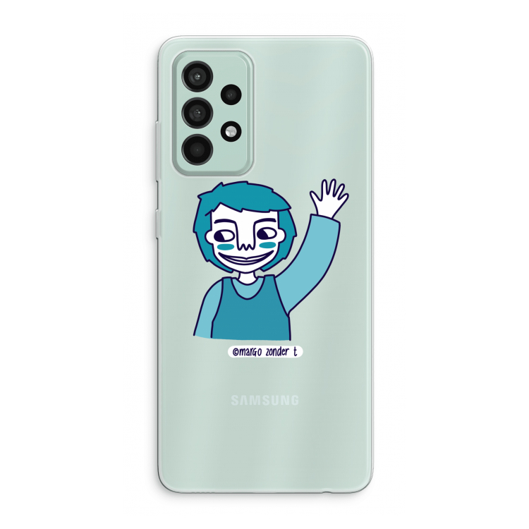 Zwaai: Samsung Galaxy A52s 5G Transparant Hoesje