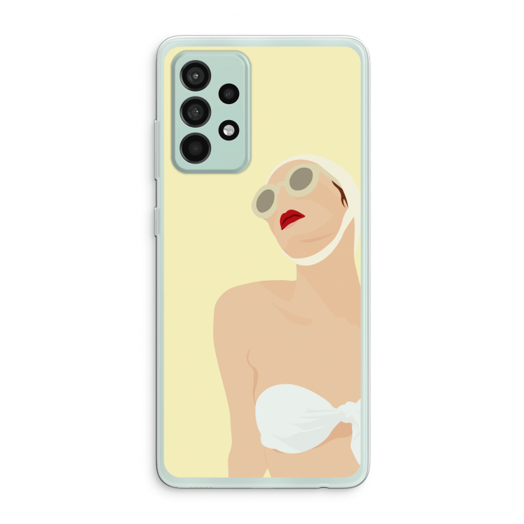 Summer: Samsung Galaxy A52s 5G Transparant Hoesje