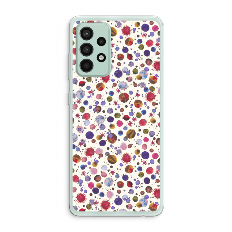Planets Space: Samsung Galaxy A52s 5G Transparant Hoesje