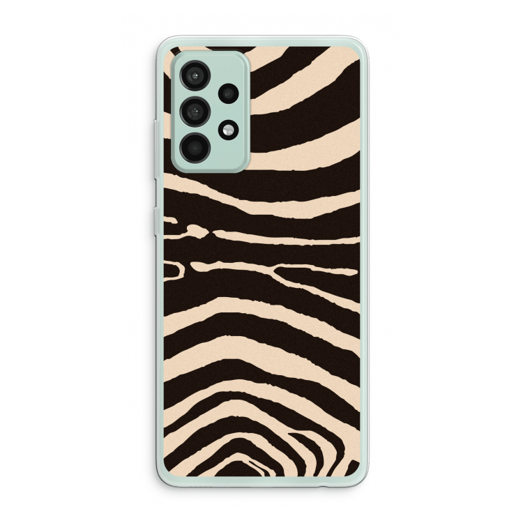 Arizona Zebra: Samsung Galaxy A52s 5G Transparant Hoesje