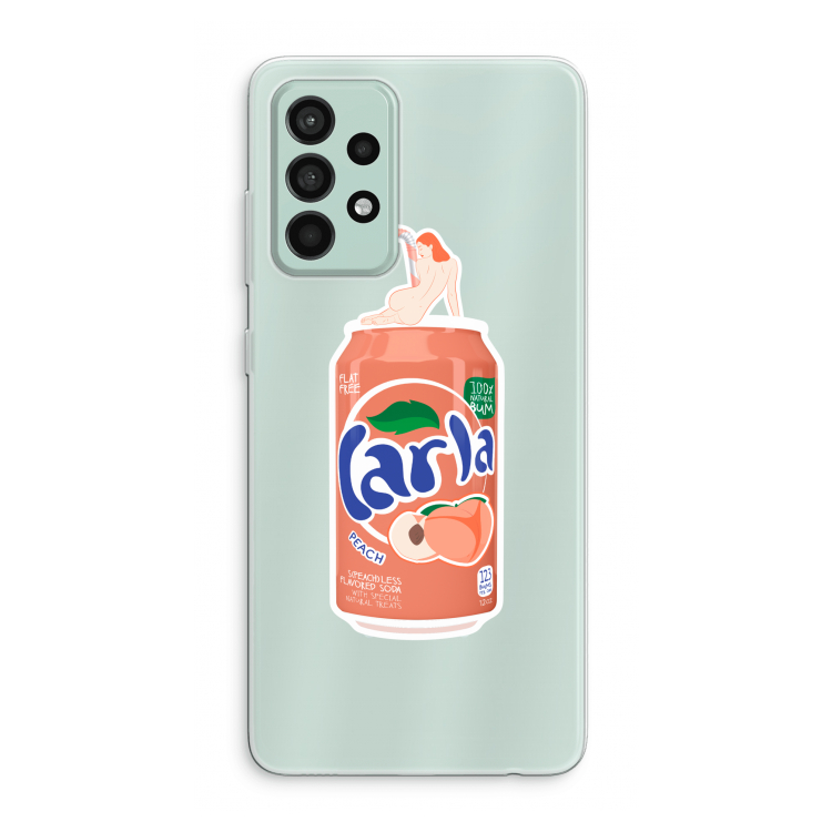 S(peach)less: Samsung Galaxy A52s 5G Transparant Hoesje