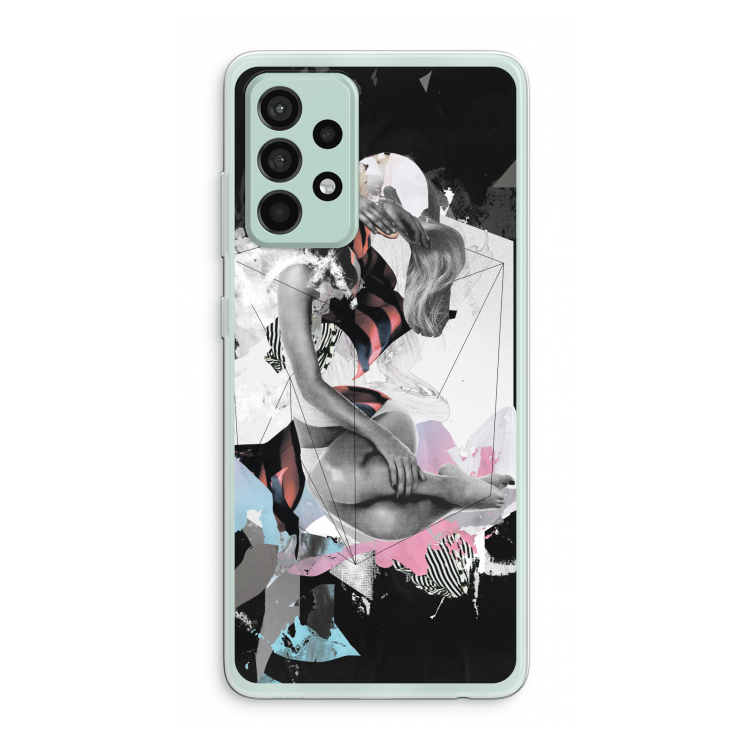Camouflage de sommeil: Samsung Galaxy A52s 5G Transparant Hoesje
