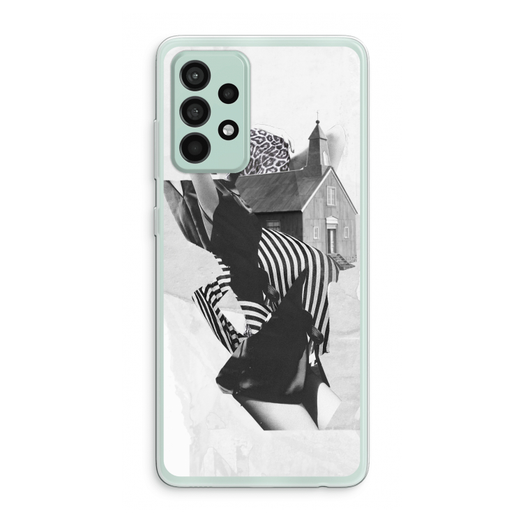 House: Samsung Galaxy A52s 5G Transparant Hoesje