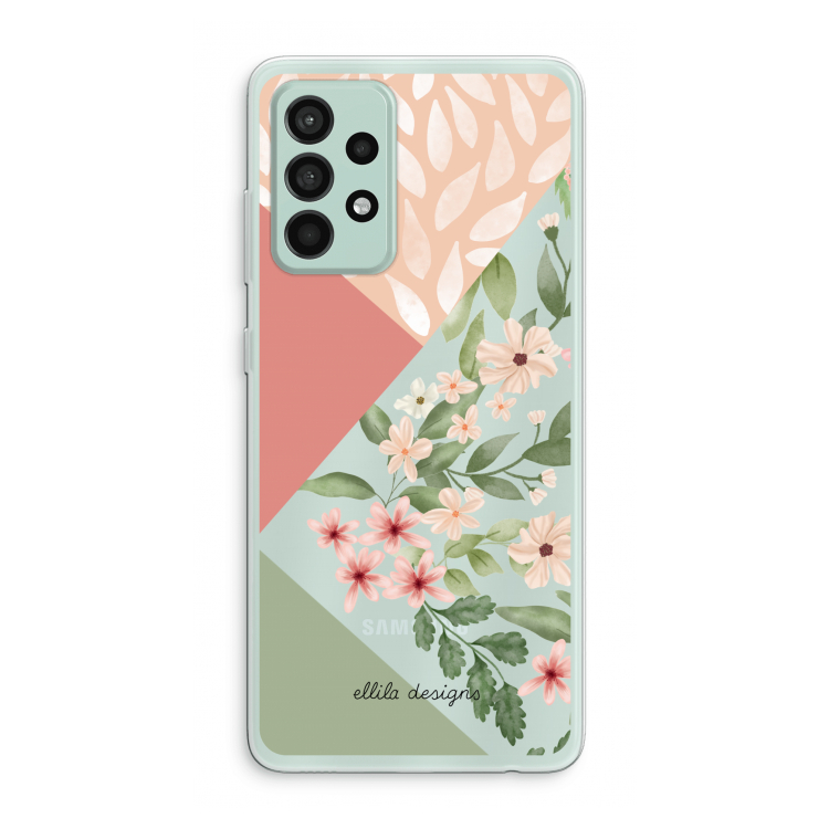 Sweet heaven geometrics: Samsung Galaxy A52s 5G Transparant Hoesje