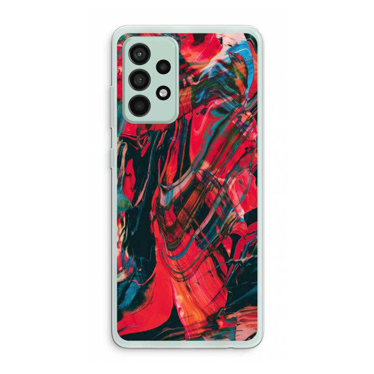 Endless Descent: Samsung Galaxy A52s 5G Transparant Hoesje