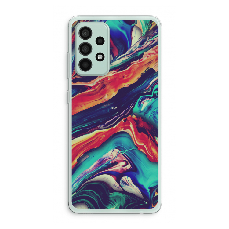 Chameleon Sun: Samsung Galaxy A52s 5G Transparant Hoesje