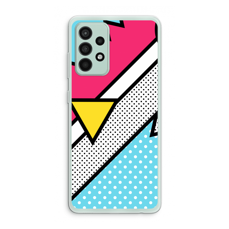 Pop Art #3: Samsung Galaxy A52s 5G Transparant Hoesje