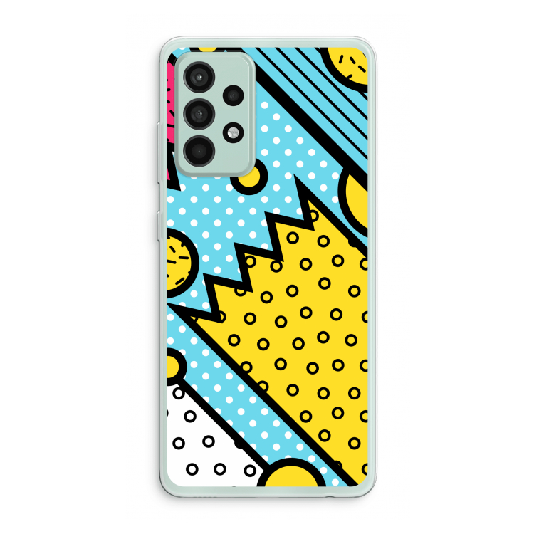 Pop Art #1: Samsung Galaxy A52s 5G Transparant Hoesje