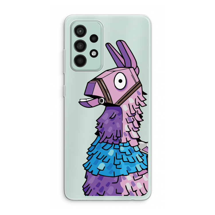 Lama: Samsung Galaxy A52s 5G Transparant Hoesje