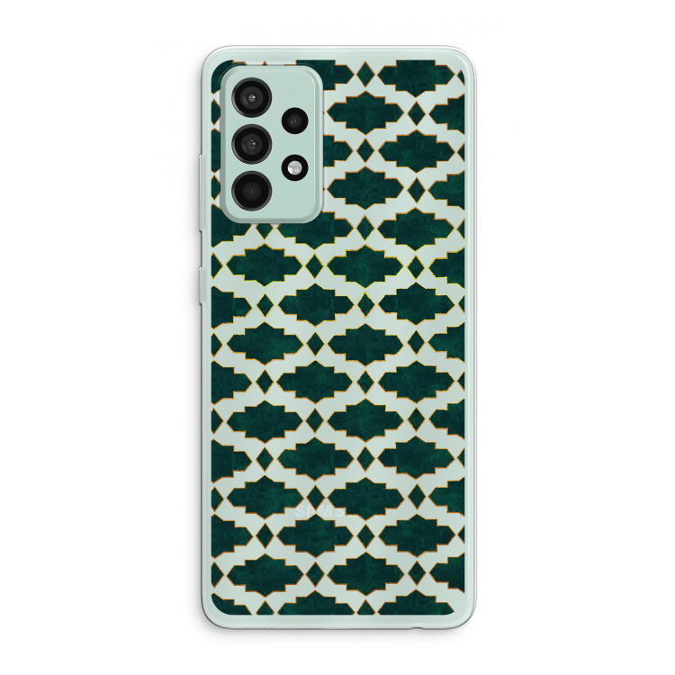 Moroccan tiles: Samsung Galaxy A52s 5G Transparant Hoesje