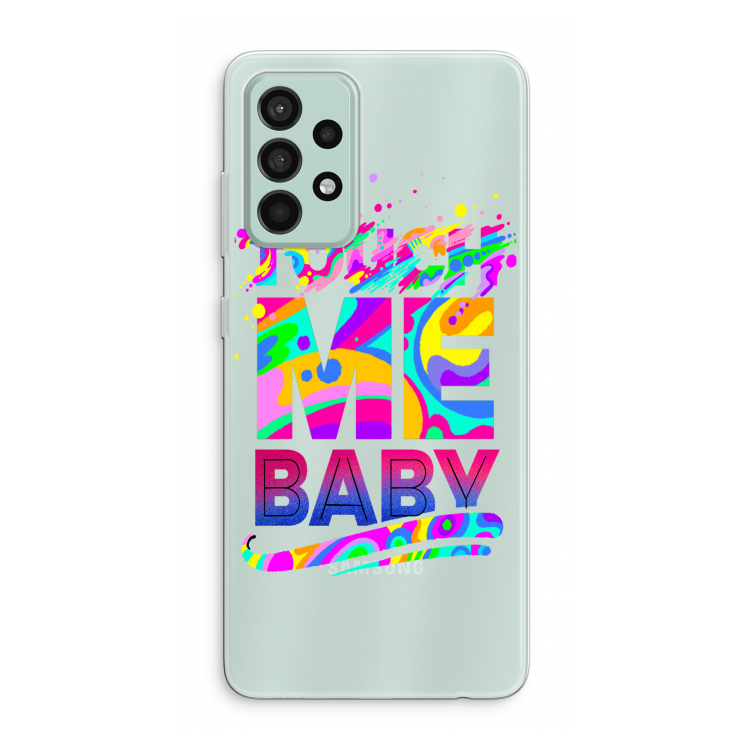 Touch Me: Samsung Galaxy A52s 5G Transparant Hoesje