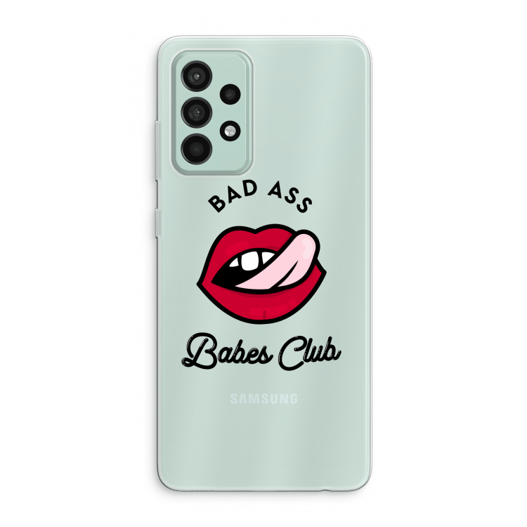 Badass Babes Club: Samsung Galaxy A52s 5G Transparant Hoesje
