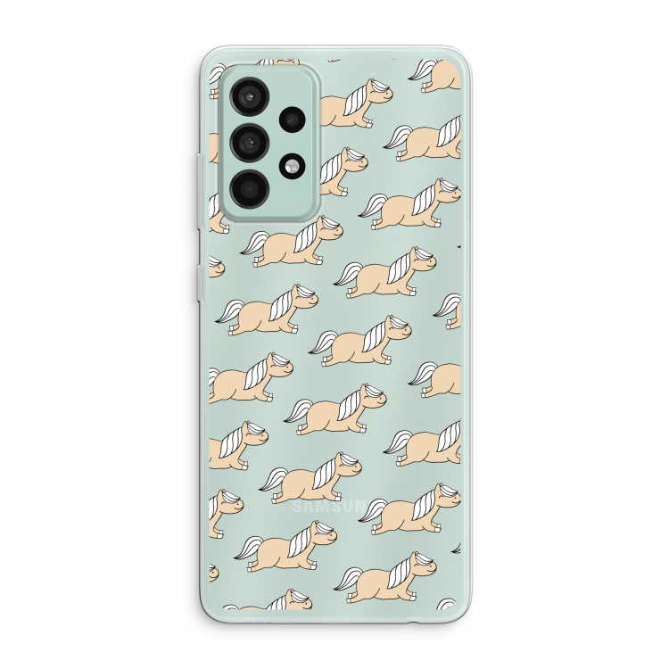 Ponys: Samsung Galaxy A52s 5G Transparant Hoesje