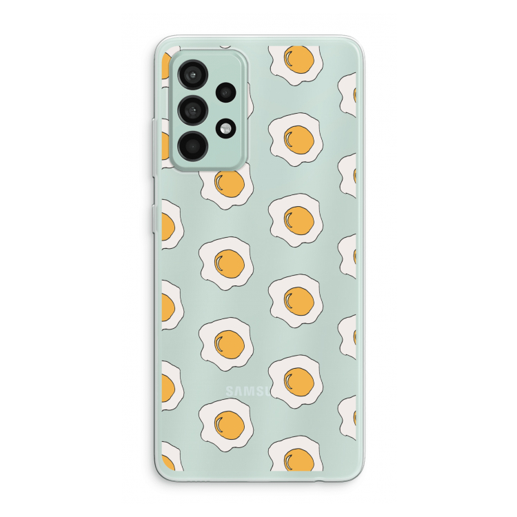Bacon to my eggs #1: Samsung Galaxy A52s 5G Transparant Hoesje