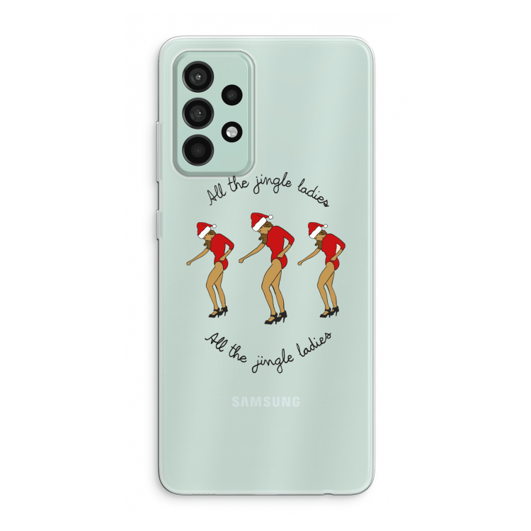 Jingle Ladies: Samsung Galaxy A52s 5G Transparant Hoesje