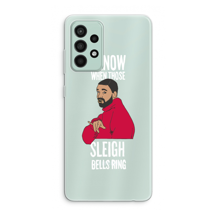 Sleigh Bells Ring: Samsung Galaxy A52s 5G Transparant Hoesje