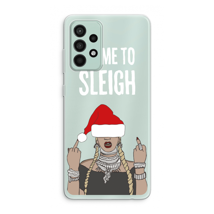 Came To Sleigh: Samsung Galaxy A52s 5G Transparant Hoesje