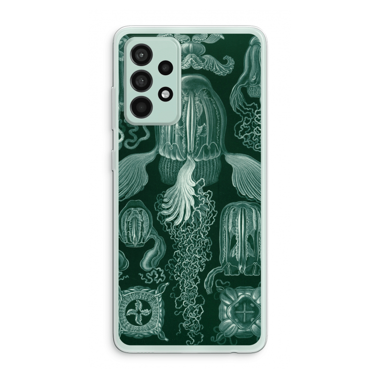 Haeckel Cubomedusae: Samsung Galaxy A52s 5G Transparant Hoesje