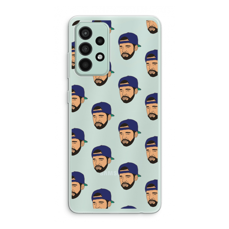Drake Away: Samsung Galaxy A52s 5G Transparant Hoesje