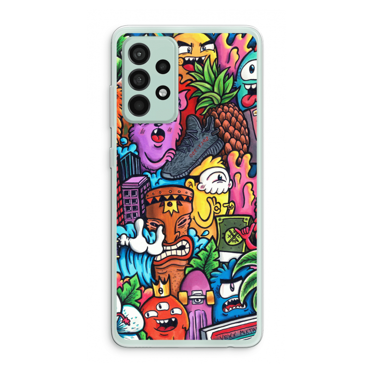 Vexx Mixtape: Samsung Galaxy A52s 5G Transparant Hoesje
