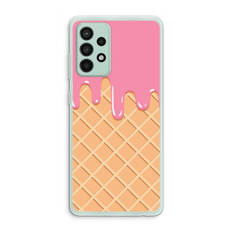Ice cream: Samsung Galaxy A52s 5G Transparant Hoesje