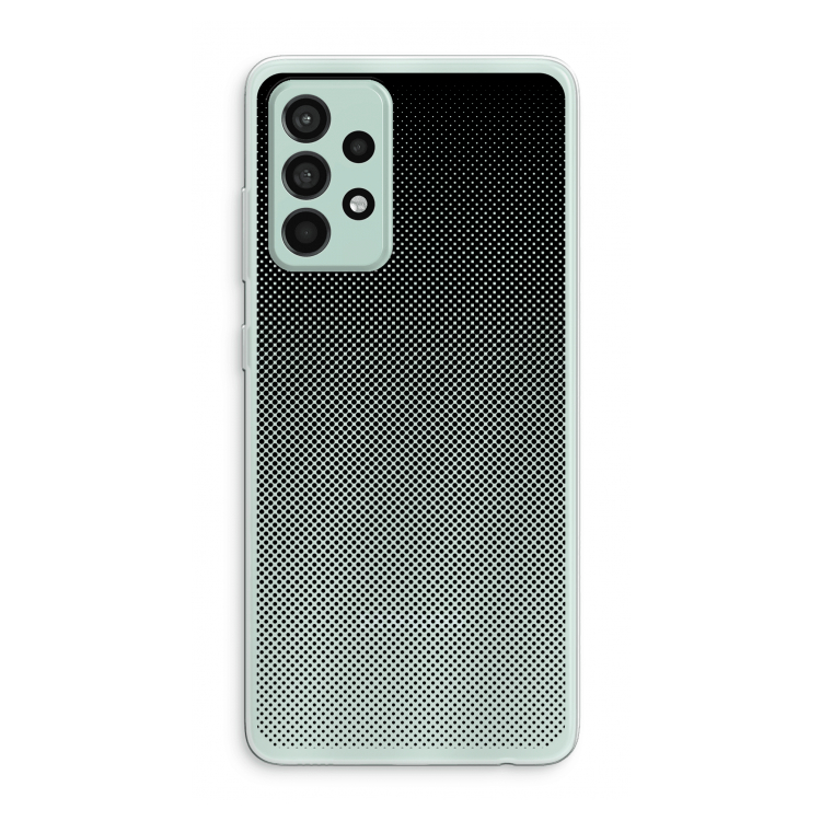 Musketon Halftone: Samsung Galaxy A52s 5G Transparant Hoesje