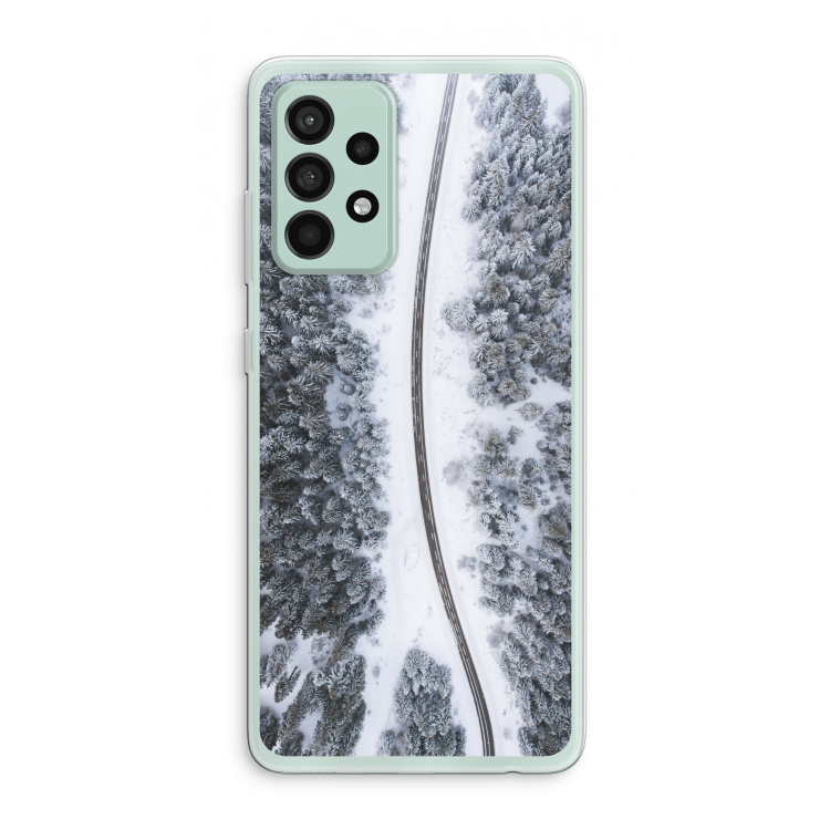 Snøfall: Samsung Galaxy A52s 5G Transparant Hoesje