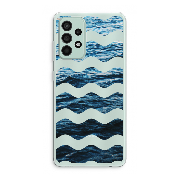 Oceaan: Samsung Galaxy A52s 5G Transparant Hoesje
