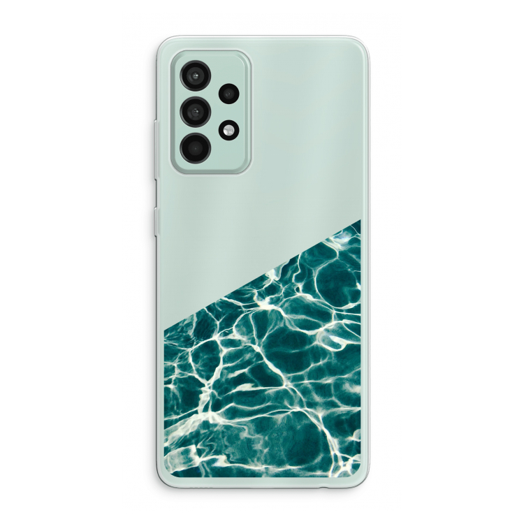 Weerkaatsing water: Samsung Galaxy A52s 5G Transparant Hoesje