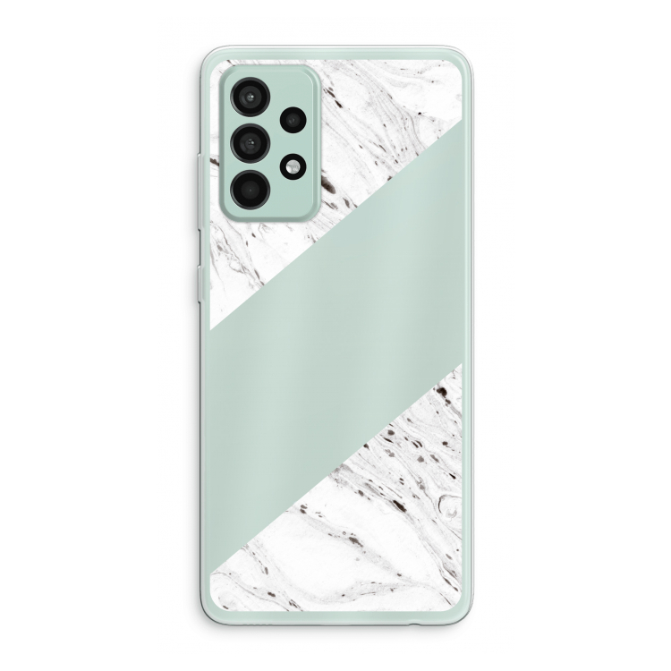 Biggest stripe: Samsung Galaxy A52s 5G Transparant Hoesje