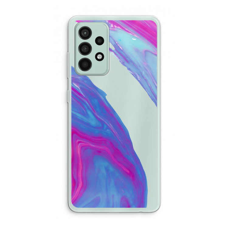 Zweverige regenboog: Samsung Galaxy A52s 5G Transparant Hoesje