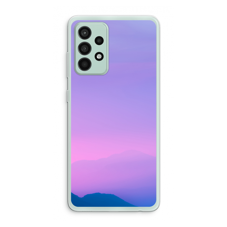 Sunset pastel: Samsung Galaxy A52s 5G Transparant Hoesje