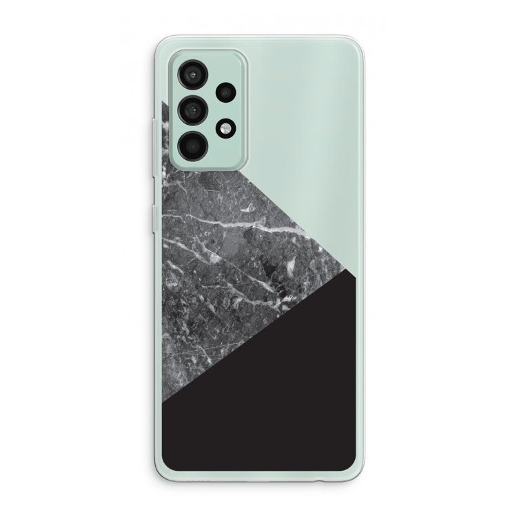 Combinatie marmer: Samsung Galaxy A52s 5G Transparant Hoesje
