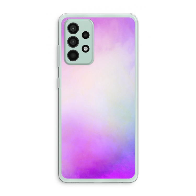Clouds pastel: Samsung Galaxy A52s 5G Transparant Hoesje