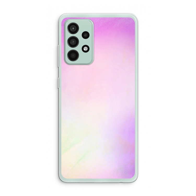 Flow mist pastel: Samsung Galaxy A52s 5G Transparant Hoesje